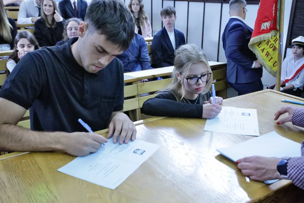 Immatrykulacje studentów I roku Wydziału WFIS, kierunków: Sport i Bezpieczeństwo i Porządek Publiczny