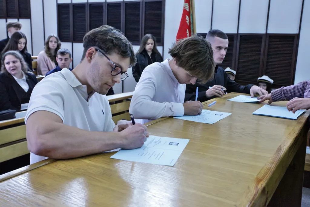 Immatrykulacje studentów I roku Wydziału WFIS, kierunków: Sport i Bezpieczeństwo i Porządek Publiczny