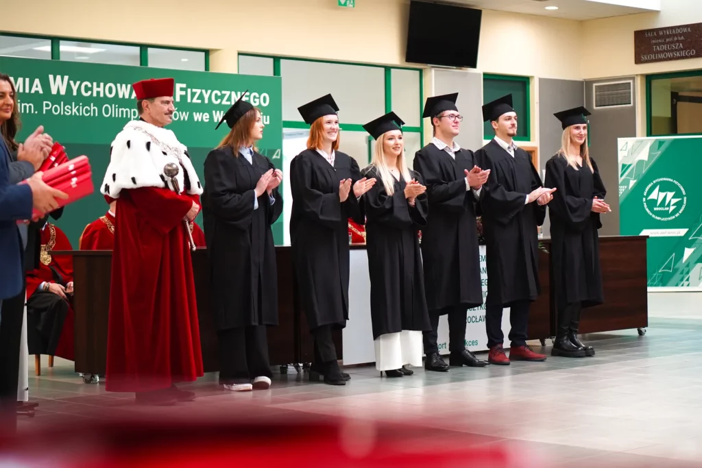 Uroczyste zakończenie studiów absolwentów AWF Wrocław 2024/2025