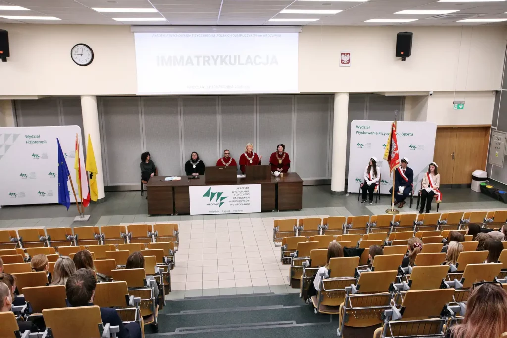 Immatrykulacja studentów WFiS I roku II stopnia na kierunkach WF, Sport, TiR