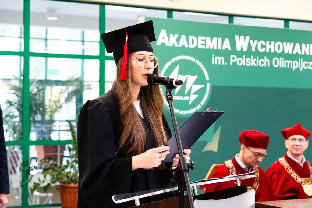 Uroczyste zakończenie studiów absolwentów AWF Wrocław 2024/2025