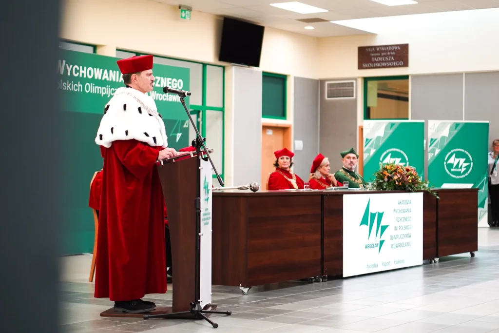 Uroczyste zakończenie studiów absolwentów AWF Wrocław 2024/2025