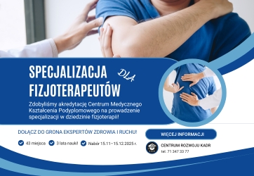 Nowy rozdział dla fizjoterapii AWF Wrocław!