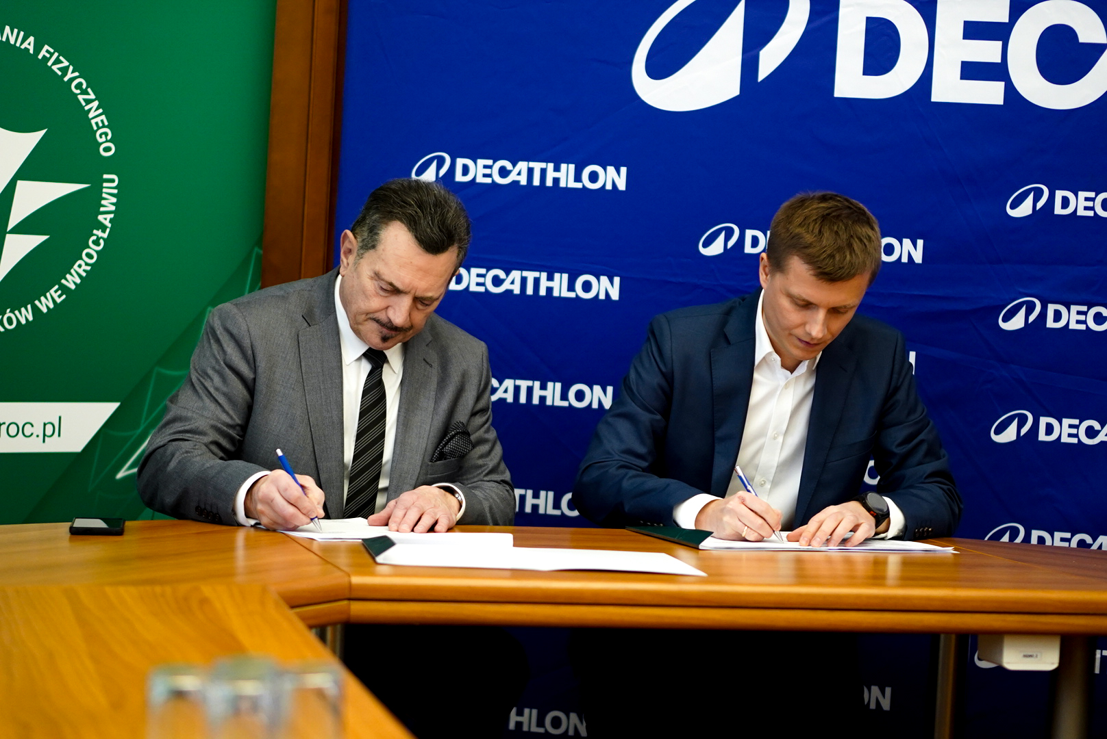 AWF Wrocław i Decathlon łączą siły. Nauka, sport i biznes w jednej drużynie