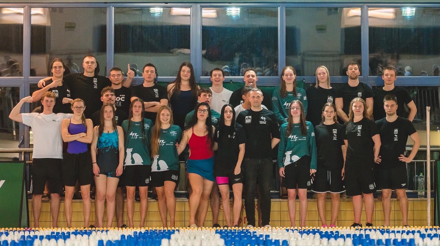 Absolutna dominacja – ósmy z rzędu triumf Sekcji Pływackiej AWF we Wrocławiu