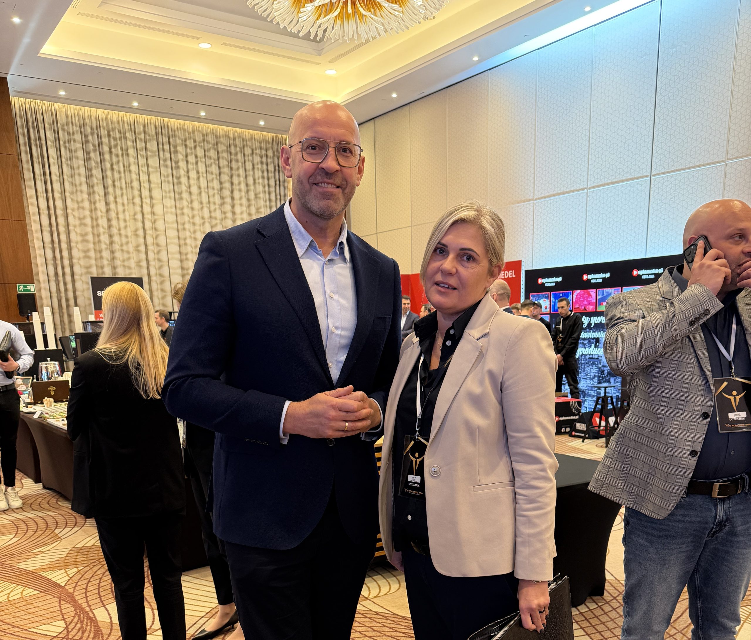 Reprezentacja AWF Wrocław na Kongresie Sport Biznes Polska w Warszawie